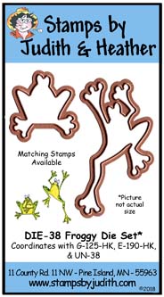 DIE-38 Froggy Die Set